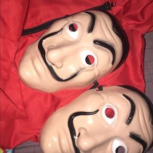 MONEY HEIST COSTUME & MASKS, La casa de papel